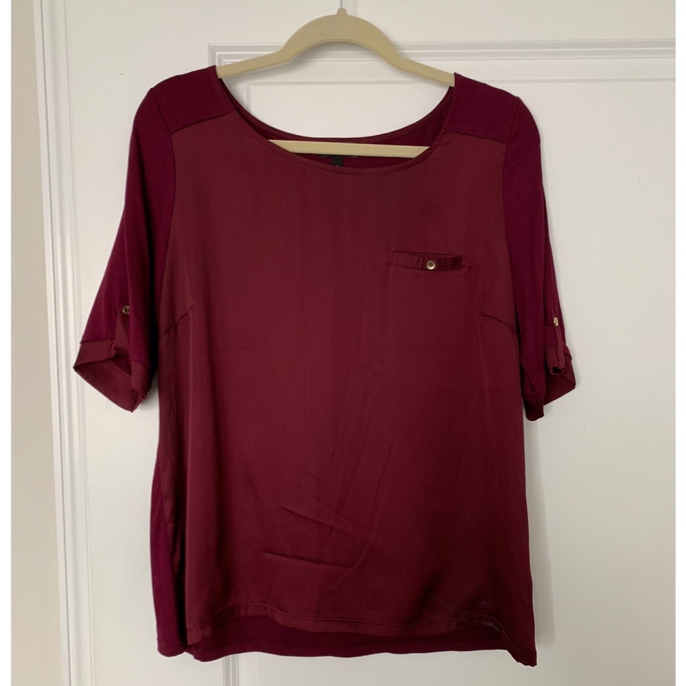 Burgundy/Maroon Top